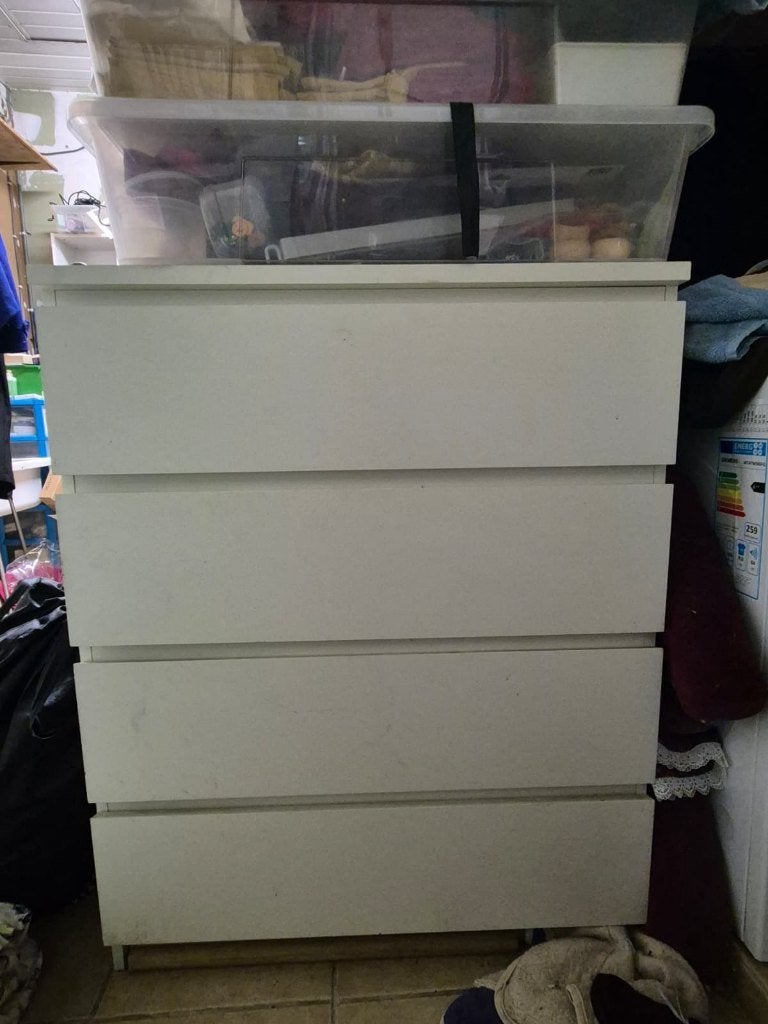 Commande blanche ikea, Maison & Meubles, 3 ou 4 tiroirs, 25 à 50 cm, Moins de 100 cm, 100 à 150 cm