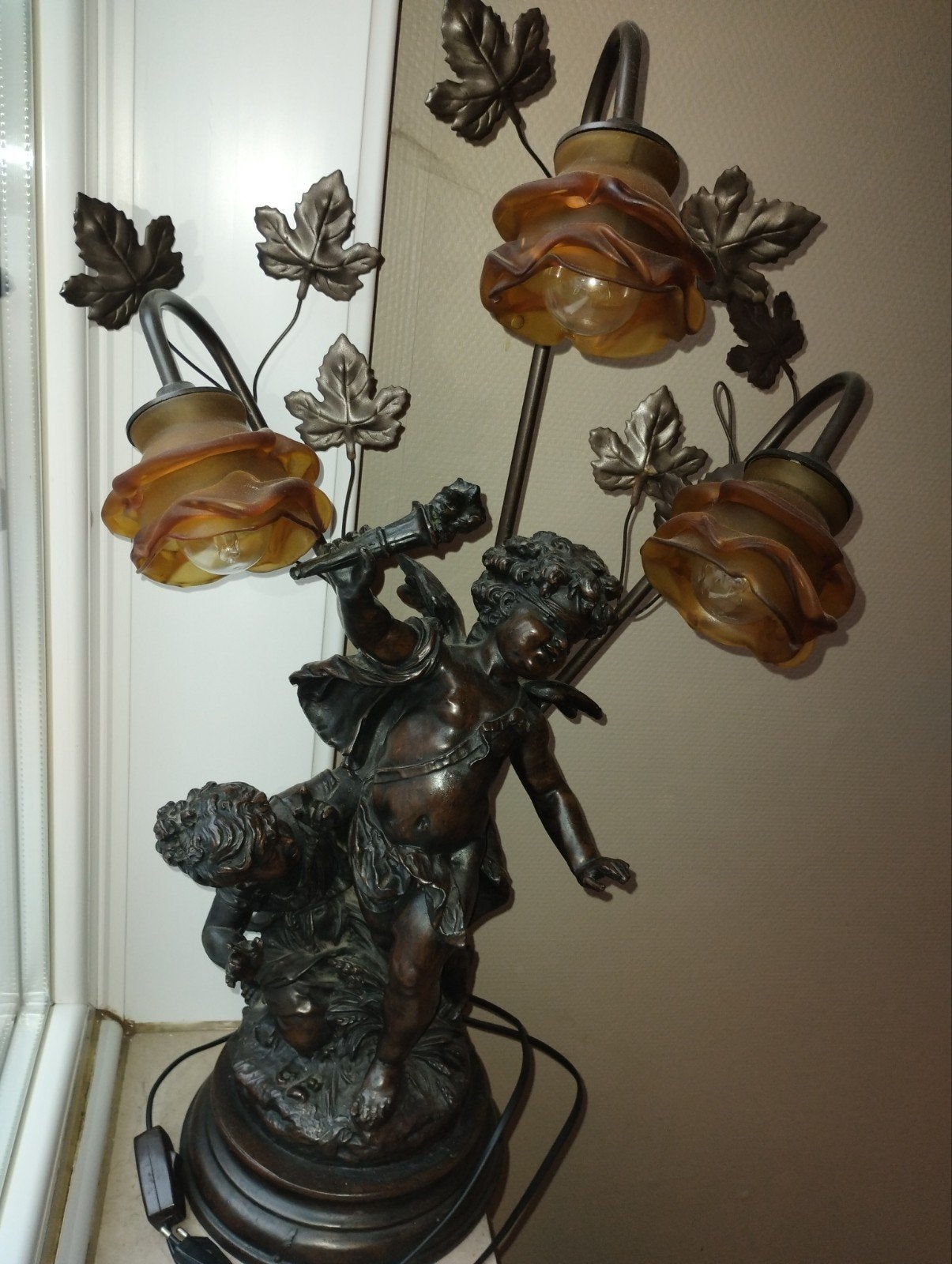 lampe sur pied, Enlèvement