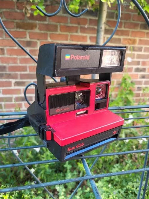 Vintage Polaroid Sun 635 SE Instant Camera, Audio, Tv en Foto, Fotocamera's Analoog, Ophalen of Verzenden, Polaroid, Polaroid