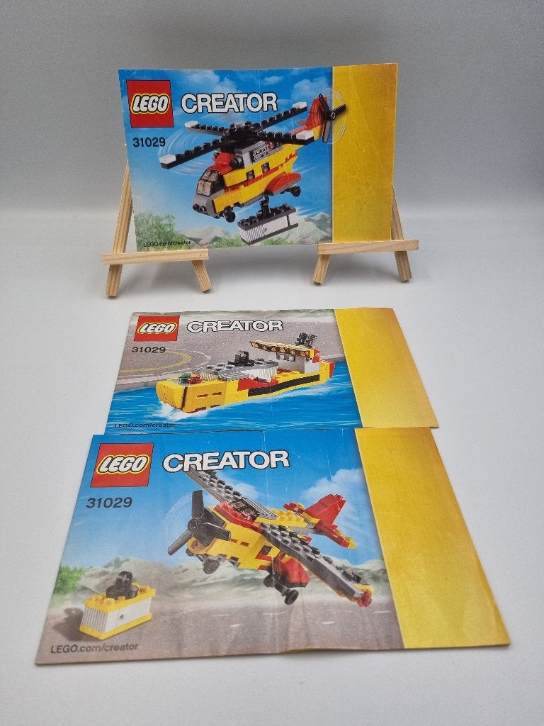 Lego Creator 31029 Heli, Kinderen en Baby's, Speelgoed | Duplo en Lego, Zo goed als nieuw, Lego, Complete set, Compleet, Inclusief instructies