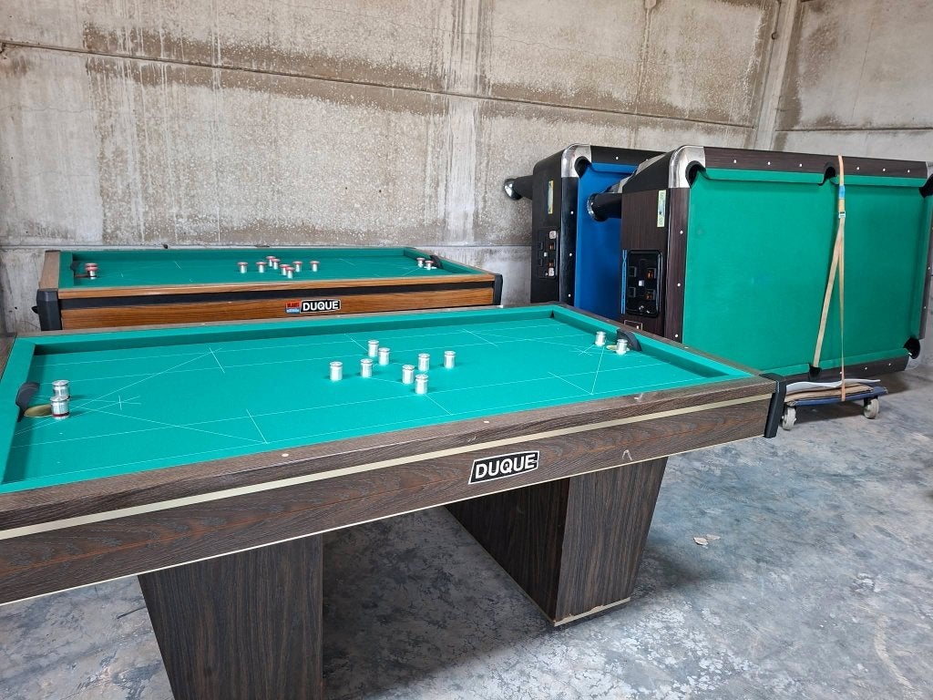 Altijd een ruime voorraad., Sport en Fitness, Biljarten en Poolen, Ophalen, Zo goed als nieuw, Biljarttafel