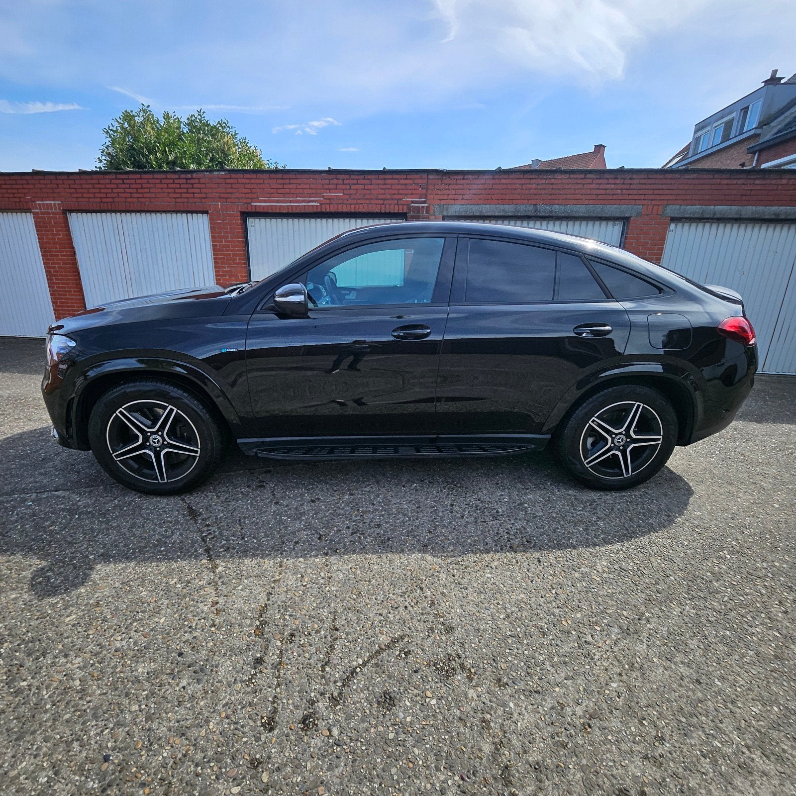 2021 gle 350e amg coupe, Automaat, Zwart, Leder, Parkeerassistent