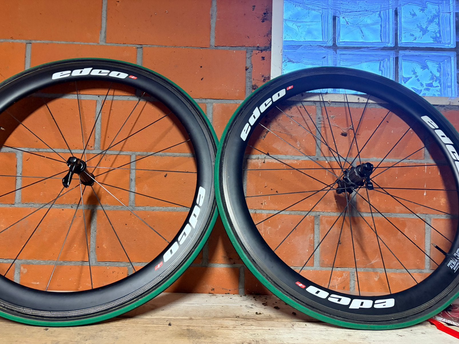 Carbon wielen racefiets 50mm, Fietsen en Brommers, Ophalen, Zo goed als nieuw, Racefiets, Carbon