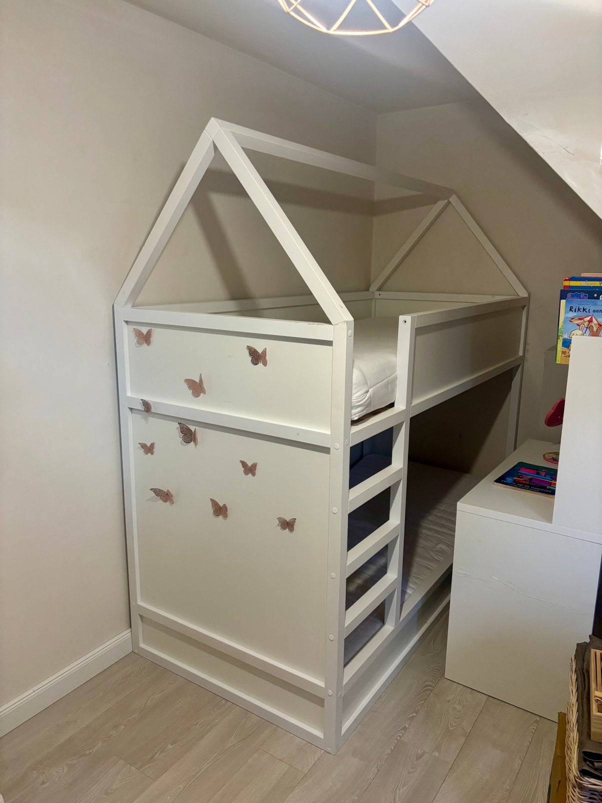 Stapelbed incl. 2 matrassen, Kinderen en Baby's, Ophalen, Zo goed als nieuw, Stapelbed