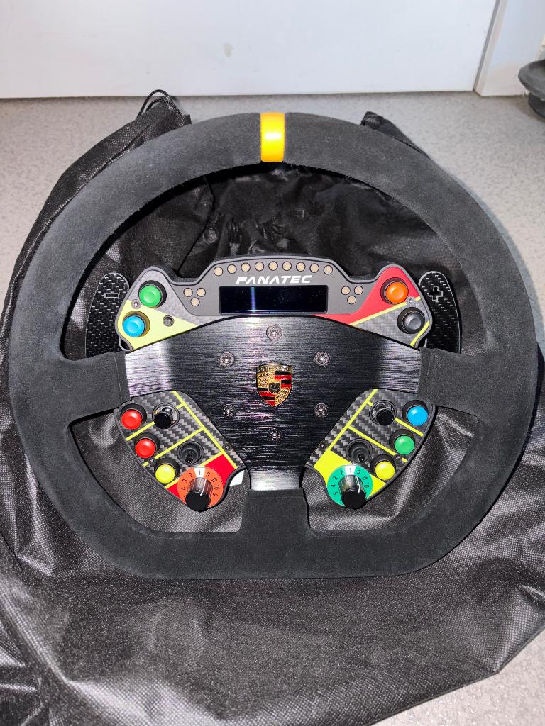 Fanatec Porsche stuur podium, Ophalen of Verzenden, Zo goed als nieuw, Simulatie