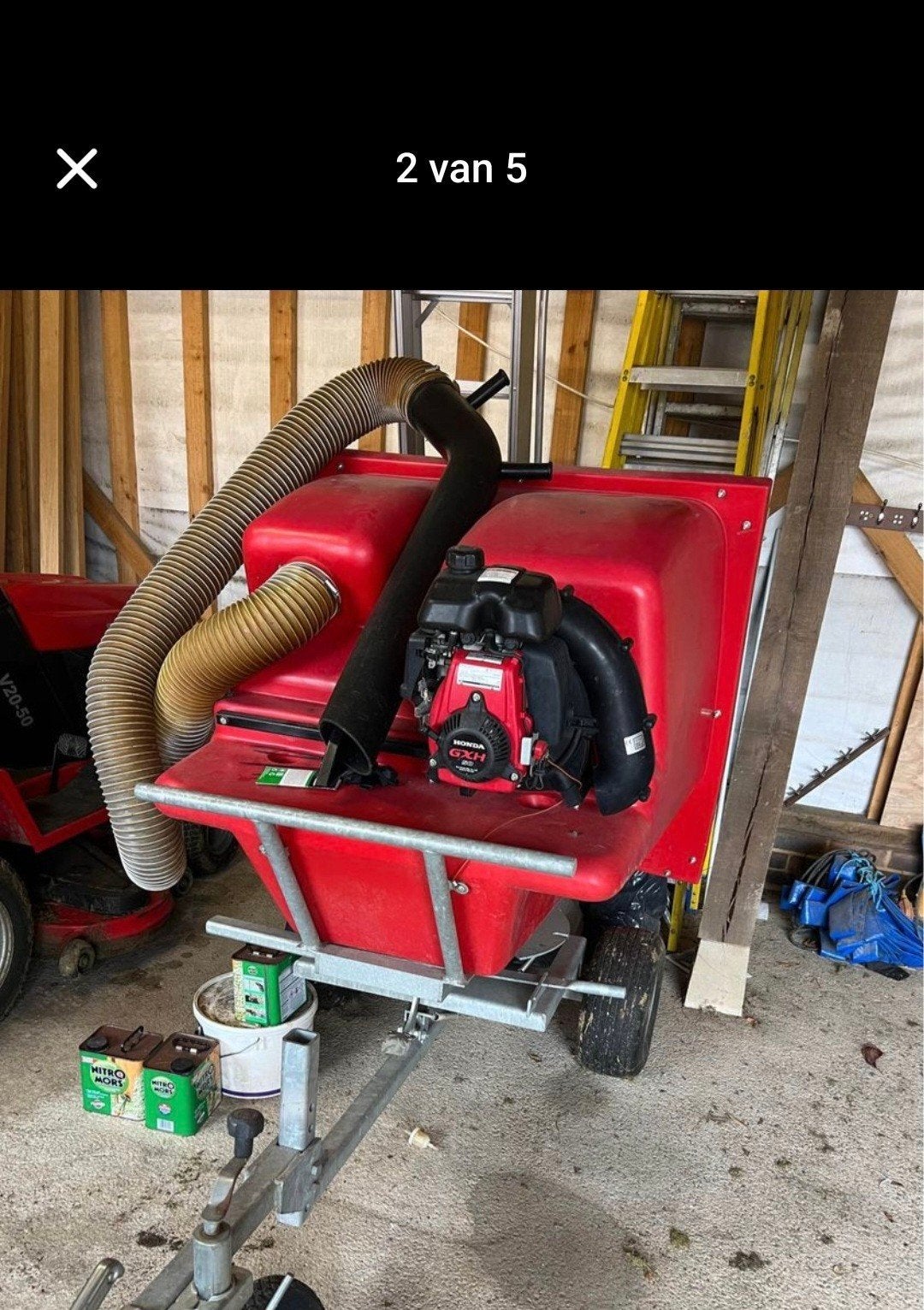 paddock cleaner pc1000h mestzuiger, Enlèvement, Comme neuf
