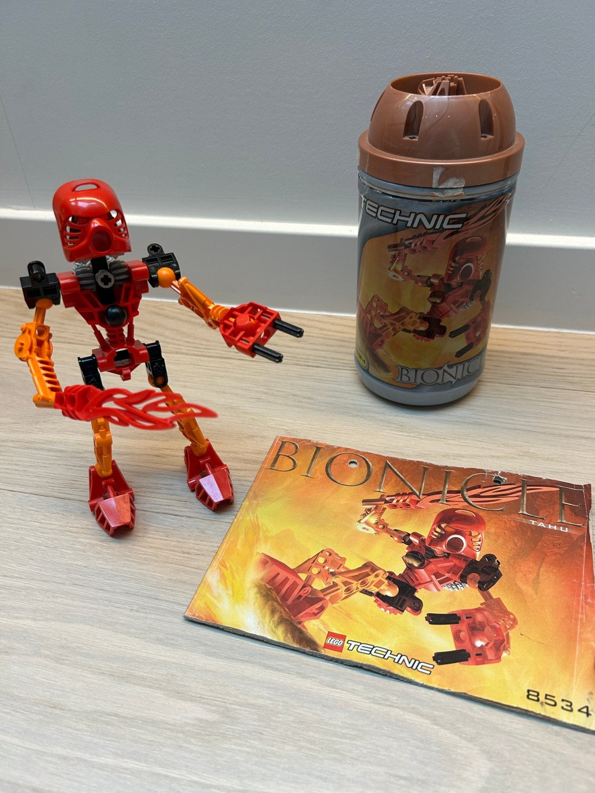 Lego bionicle tahu 8534, Ophalen of Verzenden, Zo goed als nieuw, Lego, Bionicle