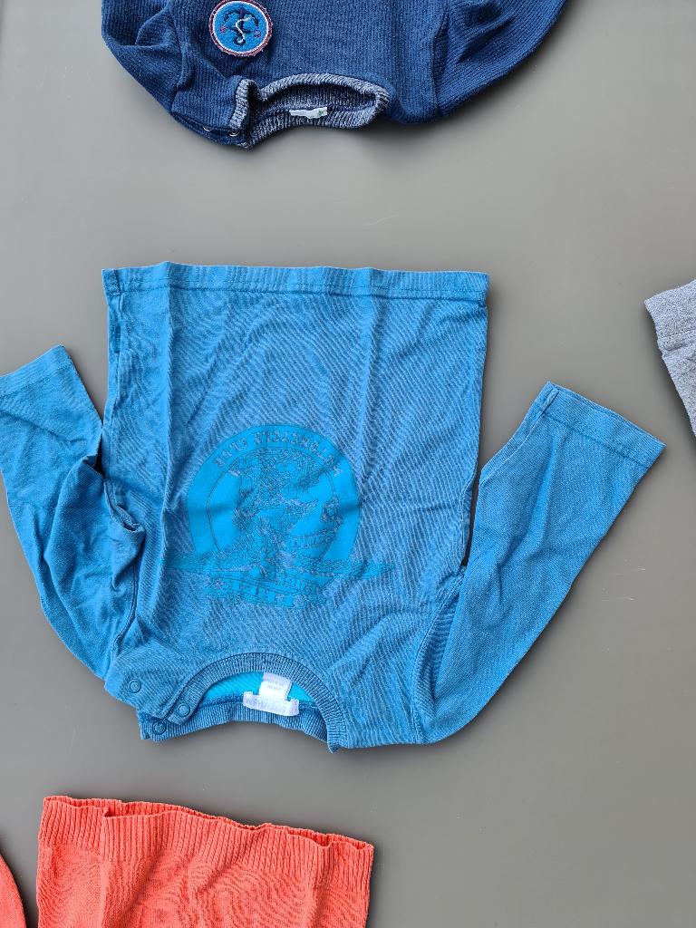 blauw longsleeve t-shirt 80, Enfants & Bébés, Vêtements de bébé | Taille 80, Enlèvement, Comme neuf