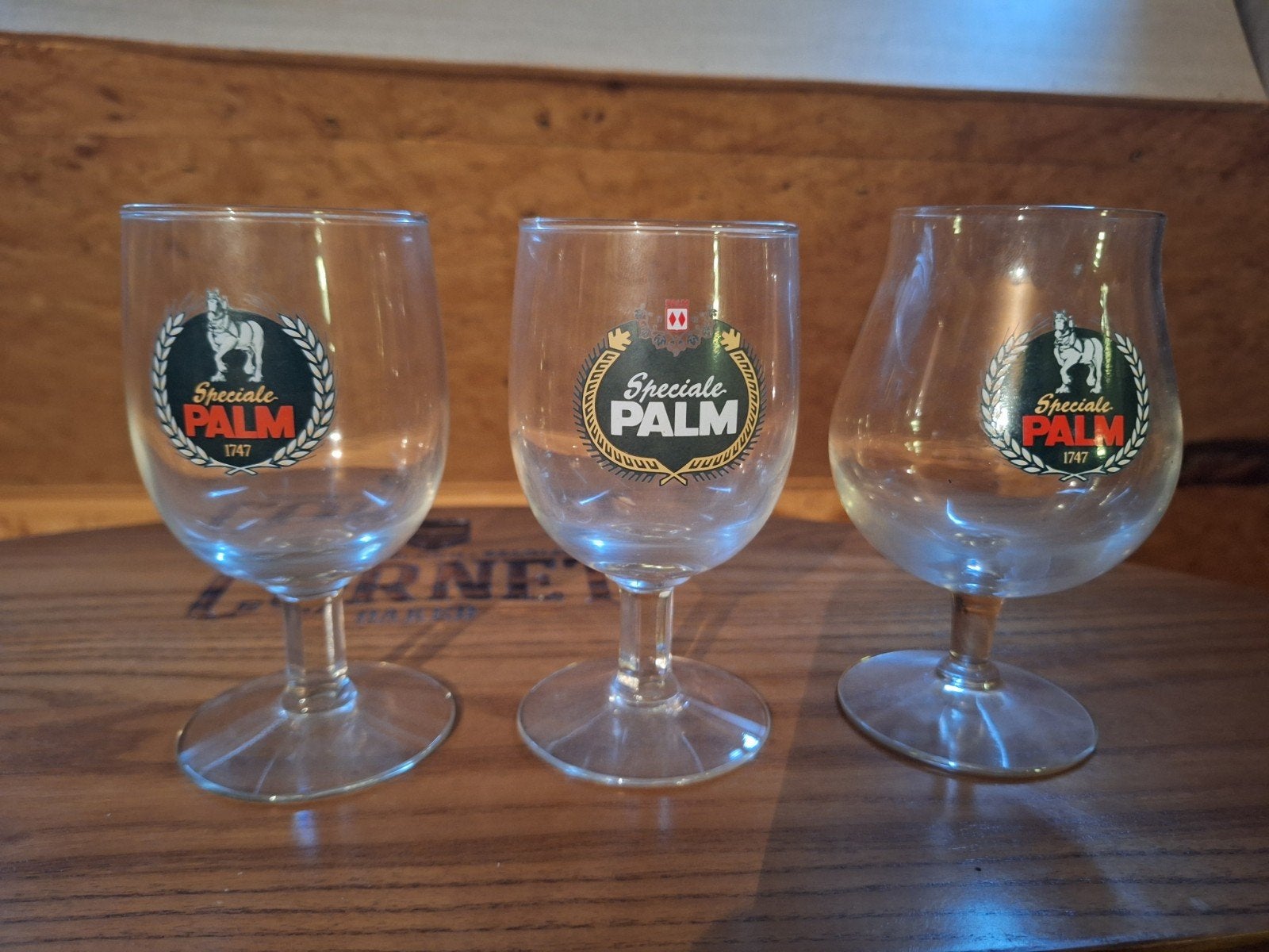 mini glazen Palm, Verzamelen, Ophalen, Palm