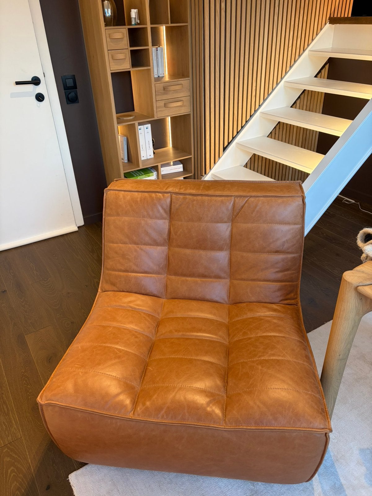 Canapé modulaire N701 - Ethnicraft, Enlèvement, Comme neuf, Cuir