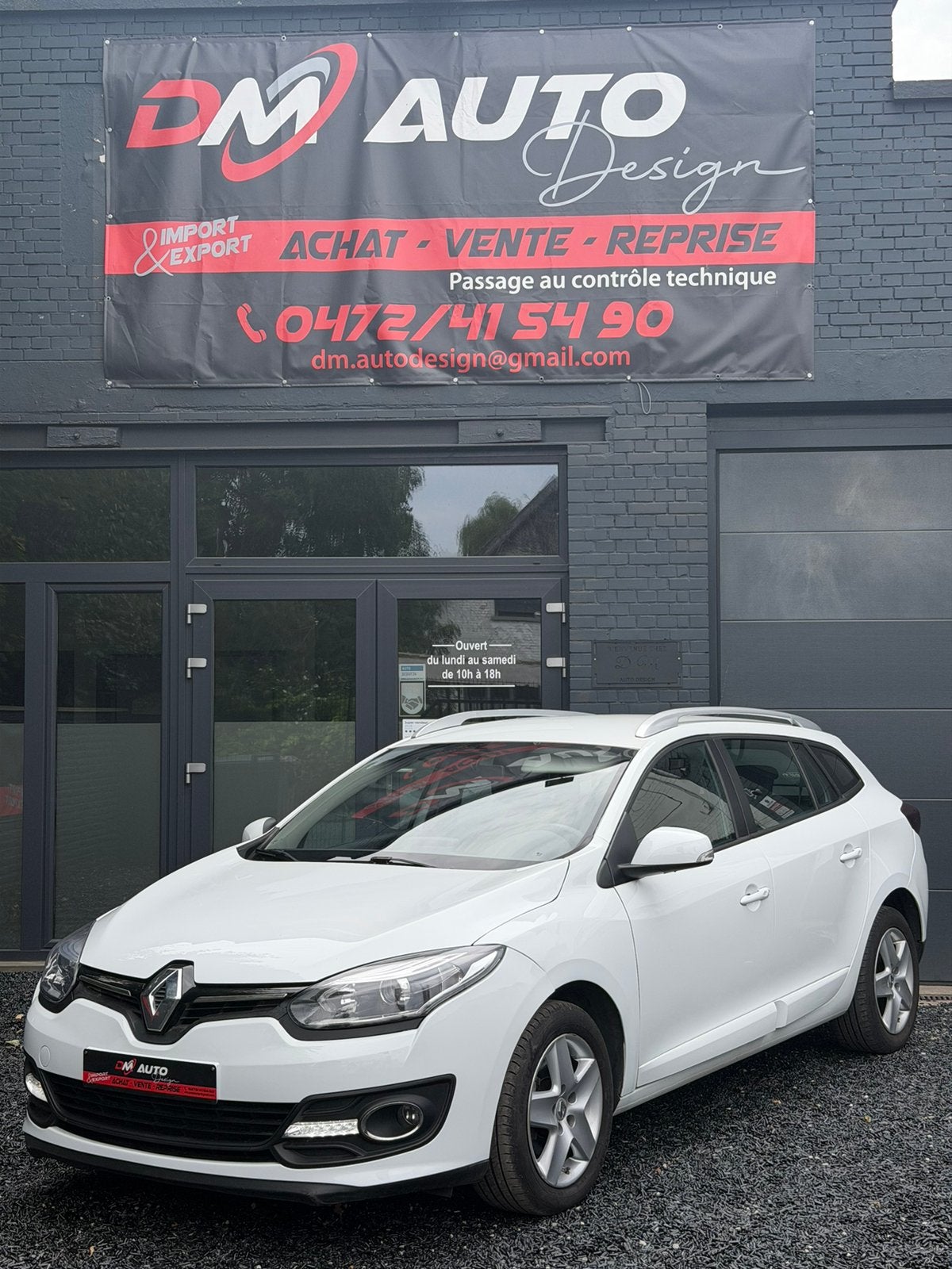 Renault Megane 1.2 TCE Essence 2016 1er Propriétaire, Auto's, Dealer onderhouden, Start-stop-systeem, Euro 6, Wit