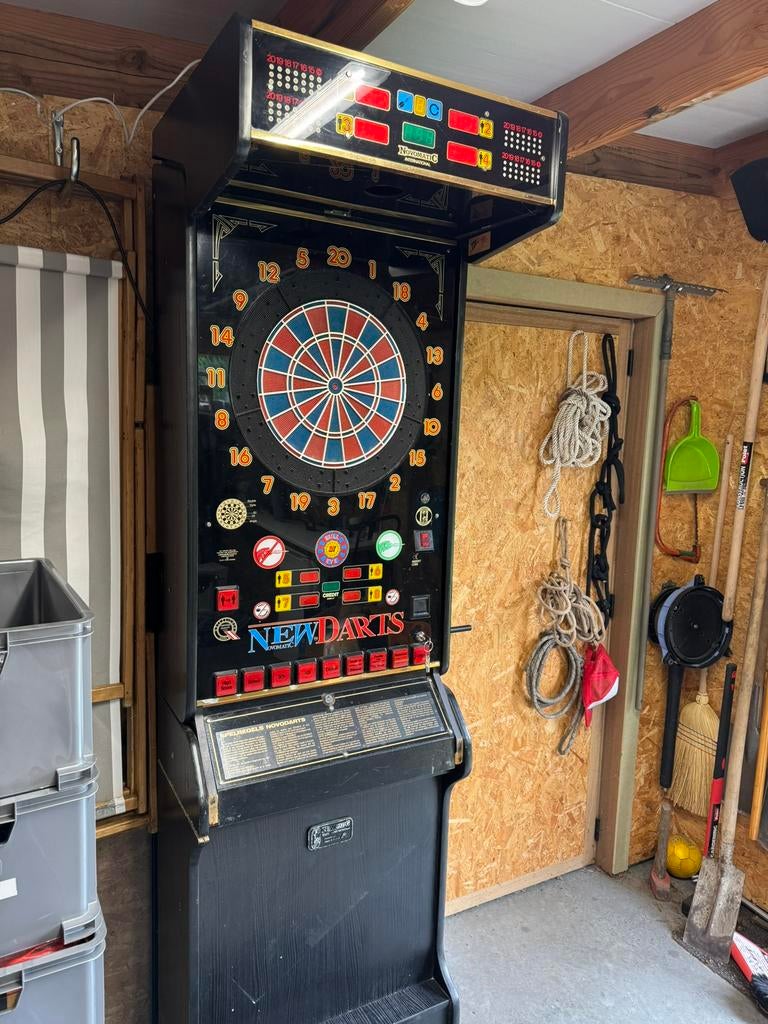 Elektronische Darts Novomatic, Sport en Fitness, Darts, Ophalen, Gebruikt, Soft tip
