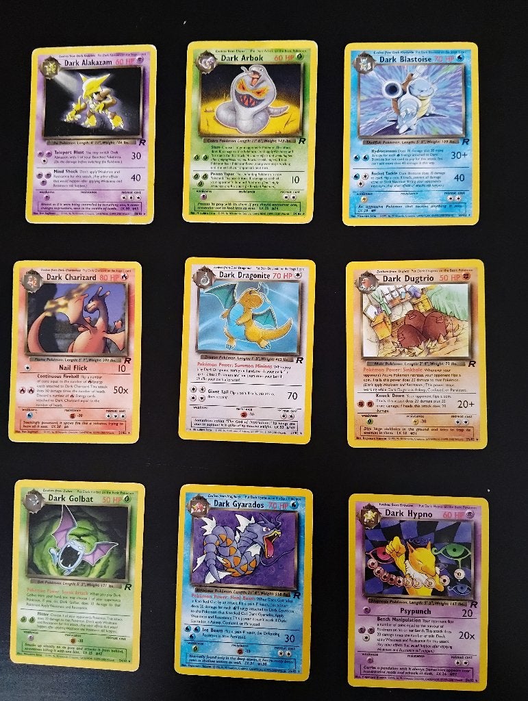 Team Rocket PK TGC collectie 1996, Hobby en Vrije tijd, Ophalen of Verzenden, Gebruikt, Meerdere kaarten