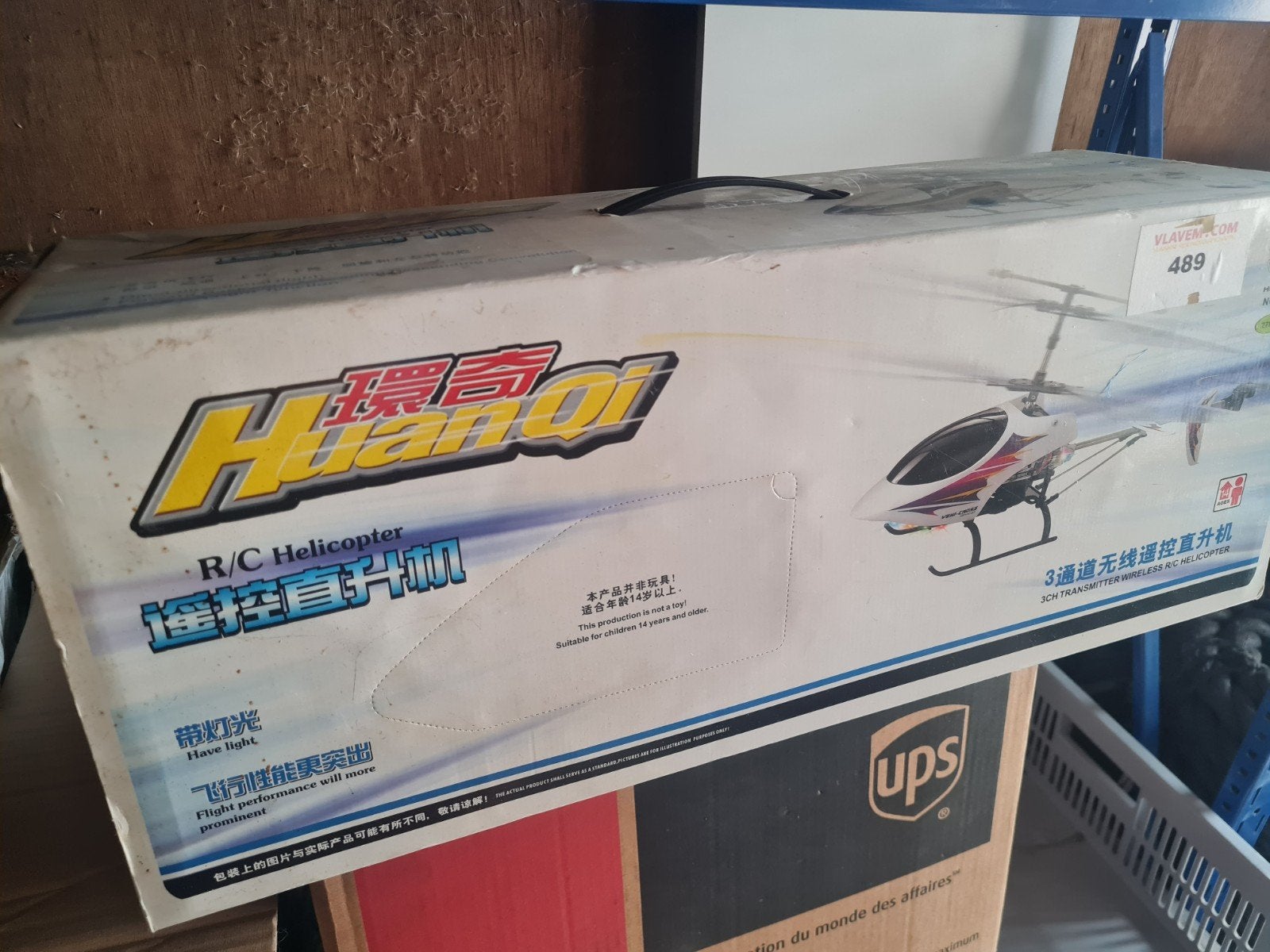 Huanqi RC Helicopter, Hobby en Vrije tijd, Modelbouw | Radiografisch | Helikopters en Quadcopters, Ophalen, Nieuw, Helikopter
