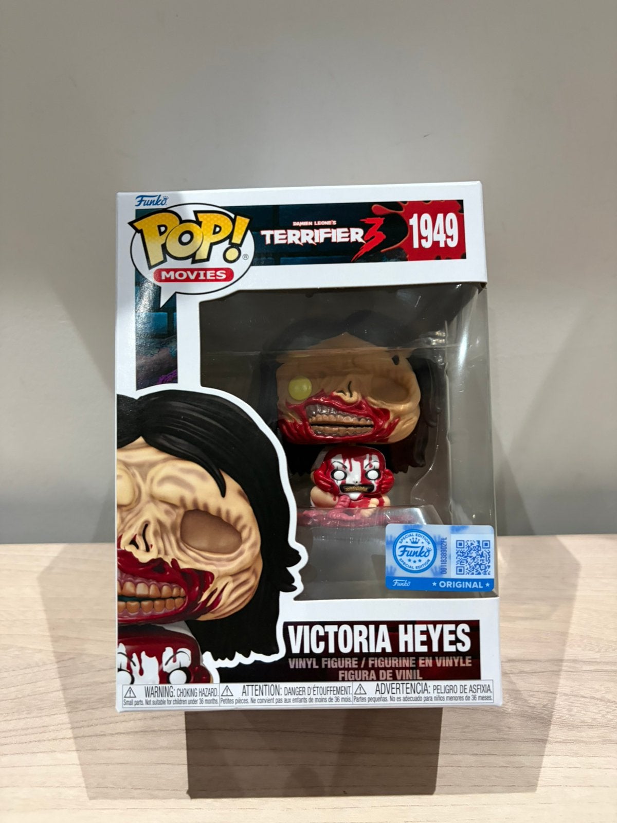 Funko Pop! Terrifier 3 – Victoria Heyes #1949 Horror Figure, Ophalen of Verzenden