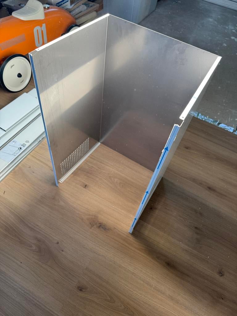 Novy dampkap verlengstuk, Wandschouwkap, Ophalen of Verzenden, Vrijstaand, Motor