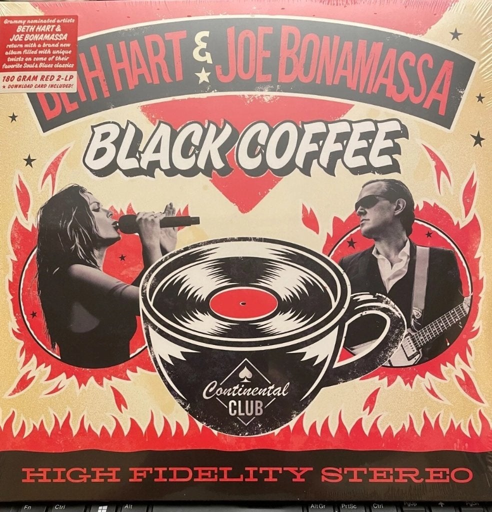 Beth Hart & Joe Bonamassa - Black Coffee - Red 2 LP sealed, CD & DVD, Vinyles | Jazz & Blues, Envoi, Neuf, dans son emballage