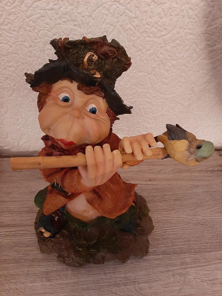 Laven efteling Luut met zijn fluit, Enlèvement ou Envoi, Comme neuf, Statue ou Poupée
