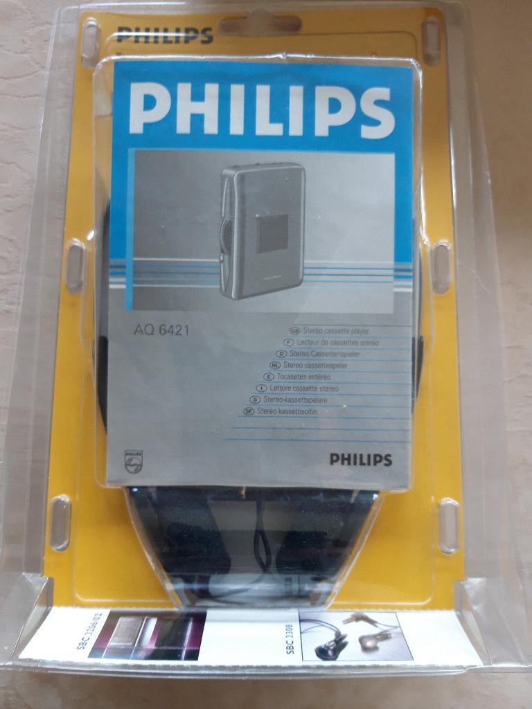 Nieuw verpakte Philips walkman / cassettespeler AQ6421, Ophalen of Verzenden, Walkman