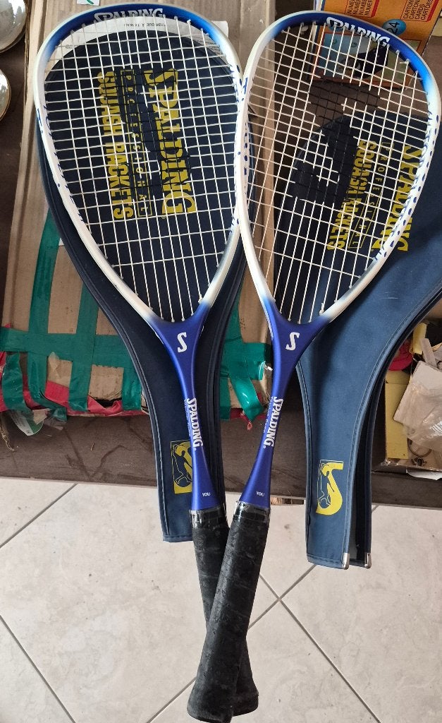 Squashracket van Spalding, Ophalen, Zo goed als nieuw, Racket, Met hoes