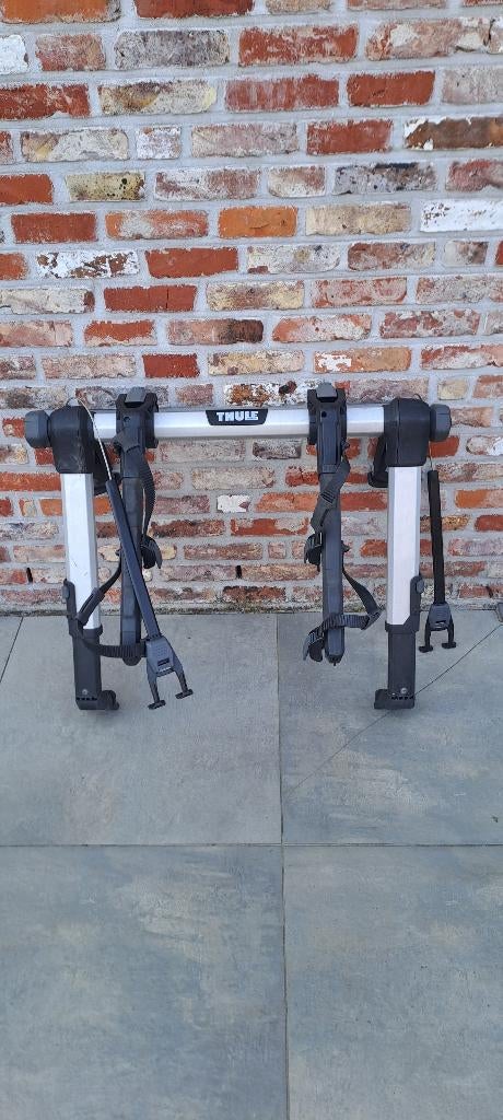 Thule outway hanging 2 fietsen, Auto diversen, Fietsendragers, Gebruikt, 2 fietsen, Elektrische fiets, Achterklepdrager