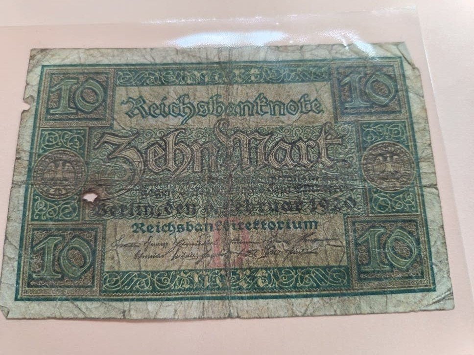Ancien billet (12), Enlèvement ou Envoi