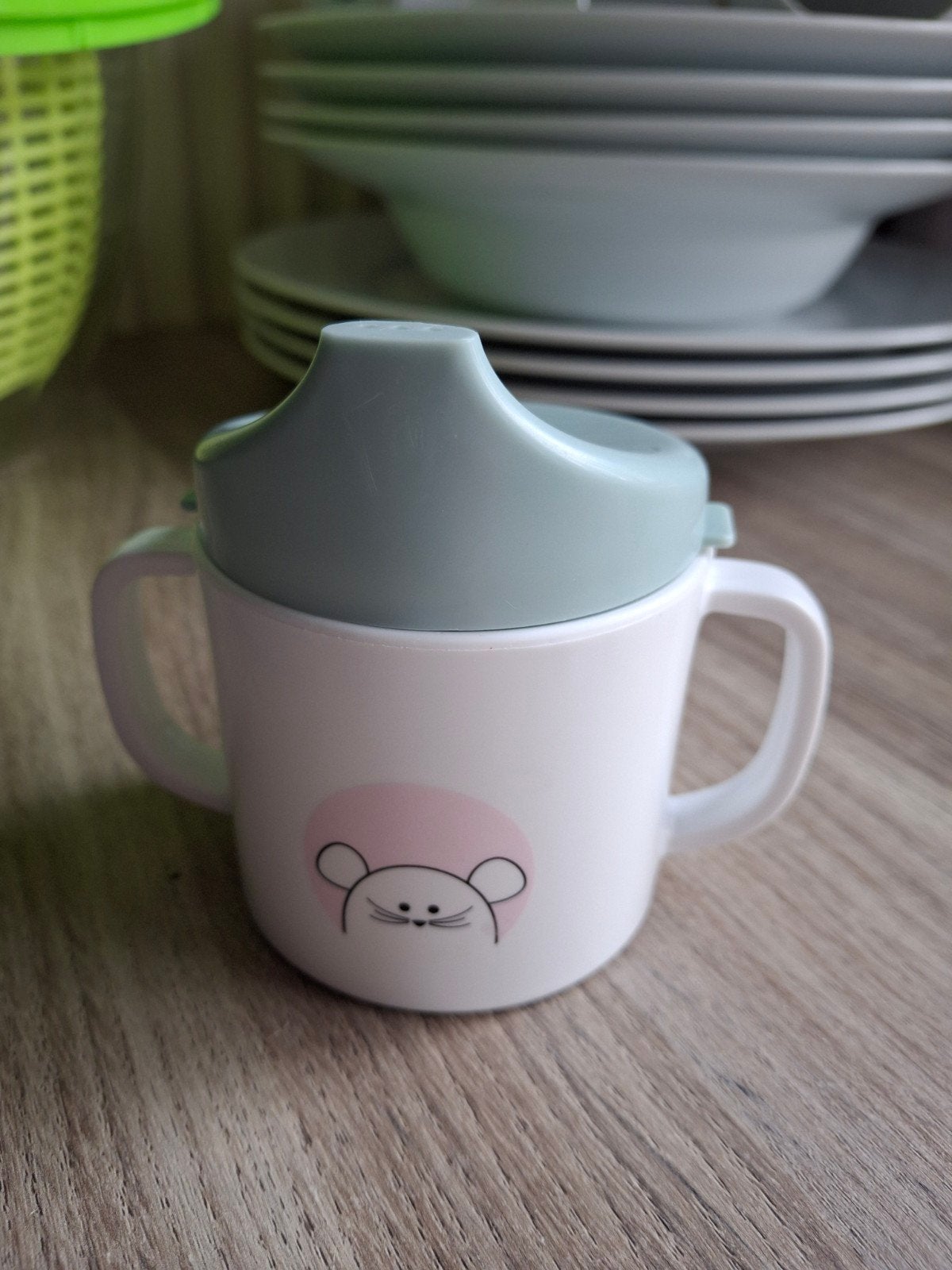 beker Lässig met drinktuit, Enlèvement ou Envoi, Utilisé, Gobelet, Autres marques