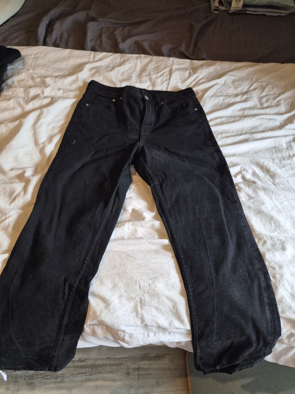 zwarte jeans straight high waist maat 36, Kleding | Dames, Ophalen
