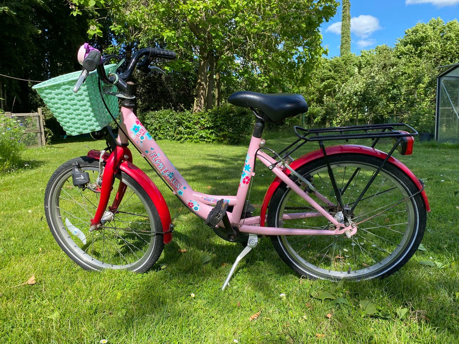 Kinderfiets 20inch, Fietsen en Brommers, Fietsen | Meisjes, Ophalen, Gebruikt, Velgrem, Handrem