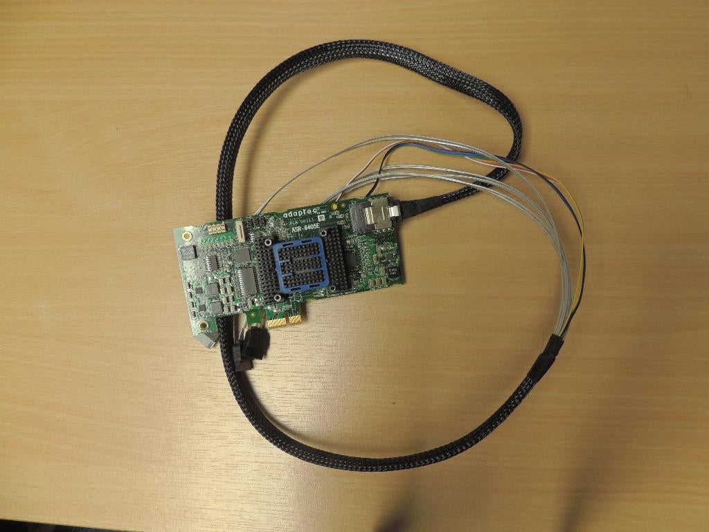 Adaptec ASR - 6405E - Controllerkaart, Ophalen, Gebruikt