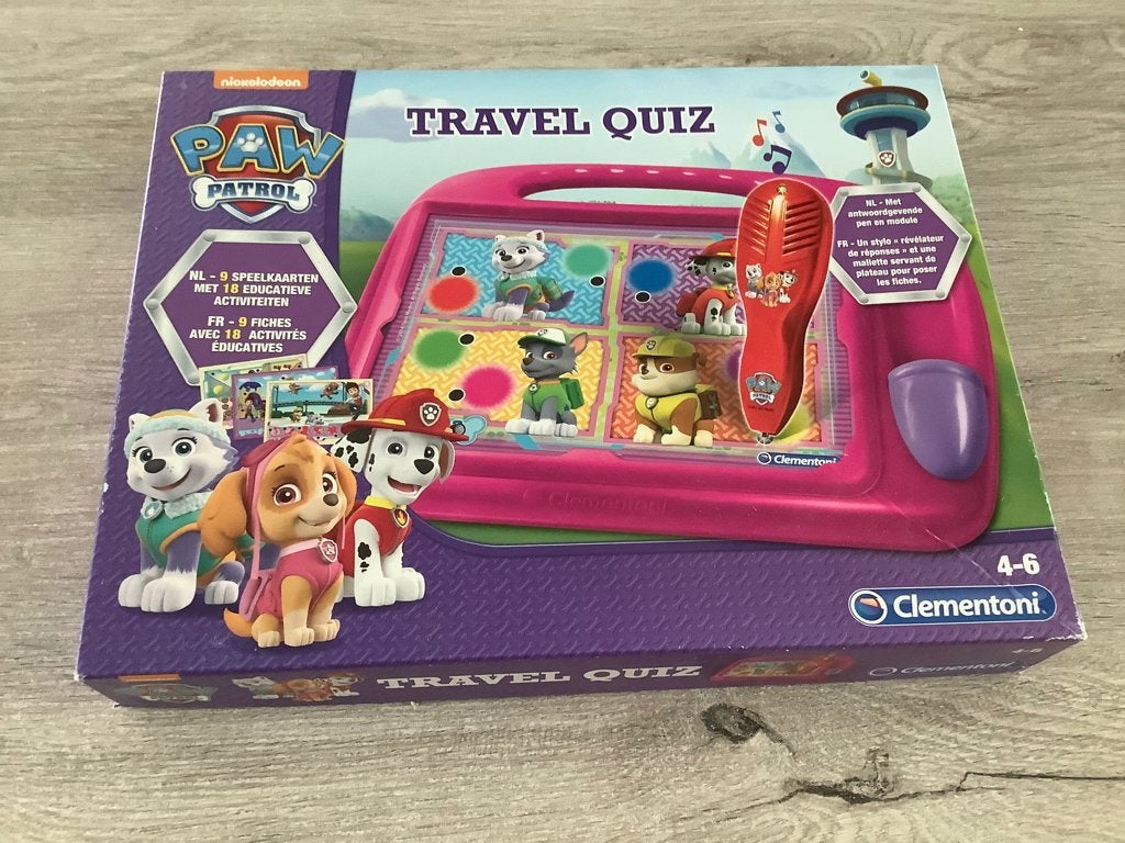 Quiz de voyage et de fête Paw Patrol, Enlèvement ou Envoi, Comme neuf, Compter