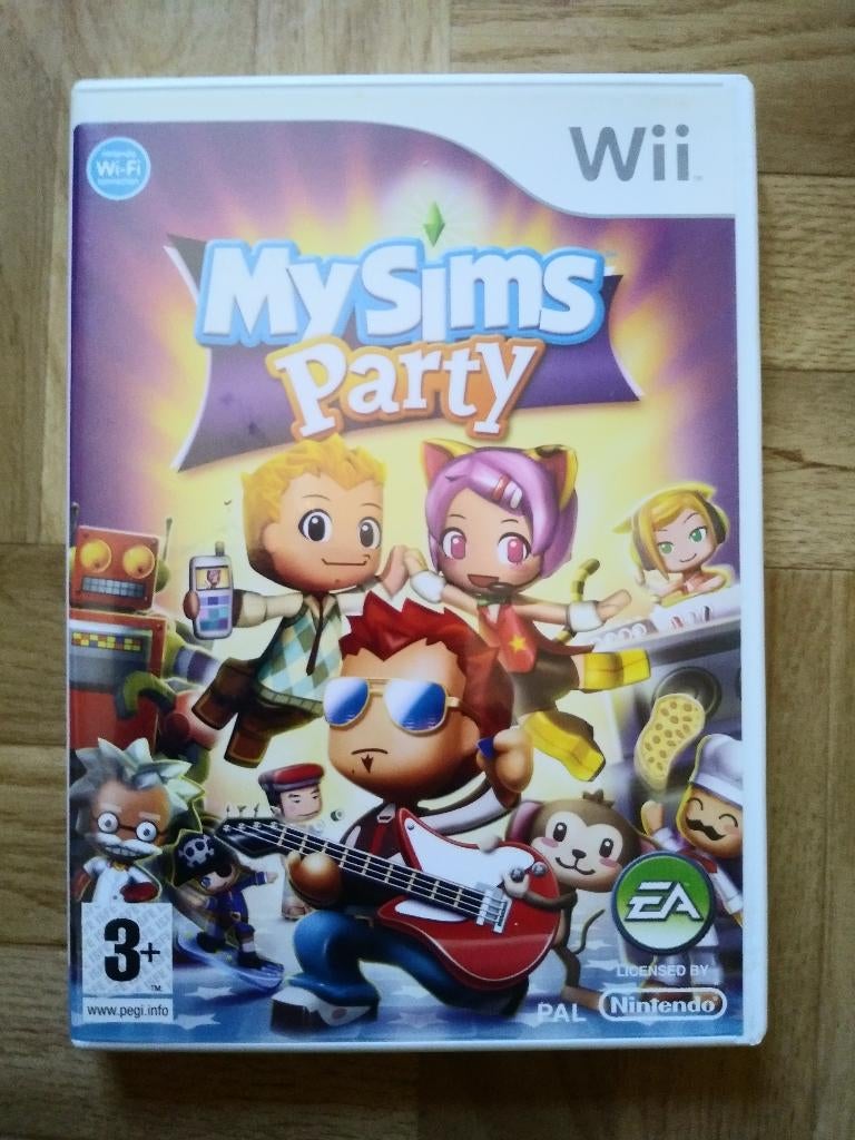 My Sims Party, spel voor Wii of Wii U, Games en Spelcomputers, Puzzel en Educatief, Ophalen of Verzenden, Zo goed als nieuw, 3 spelers of meer