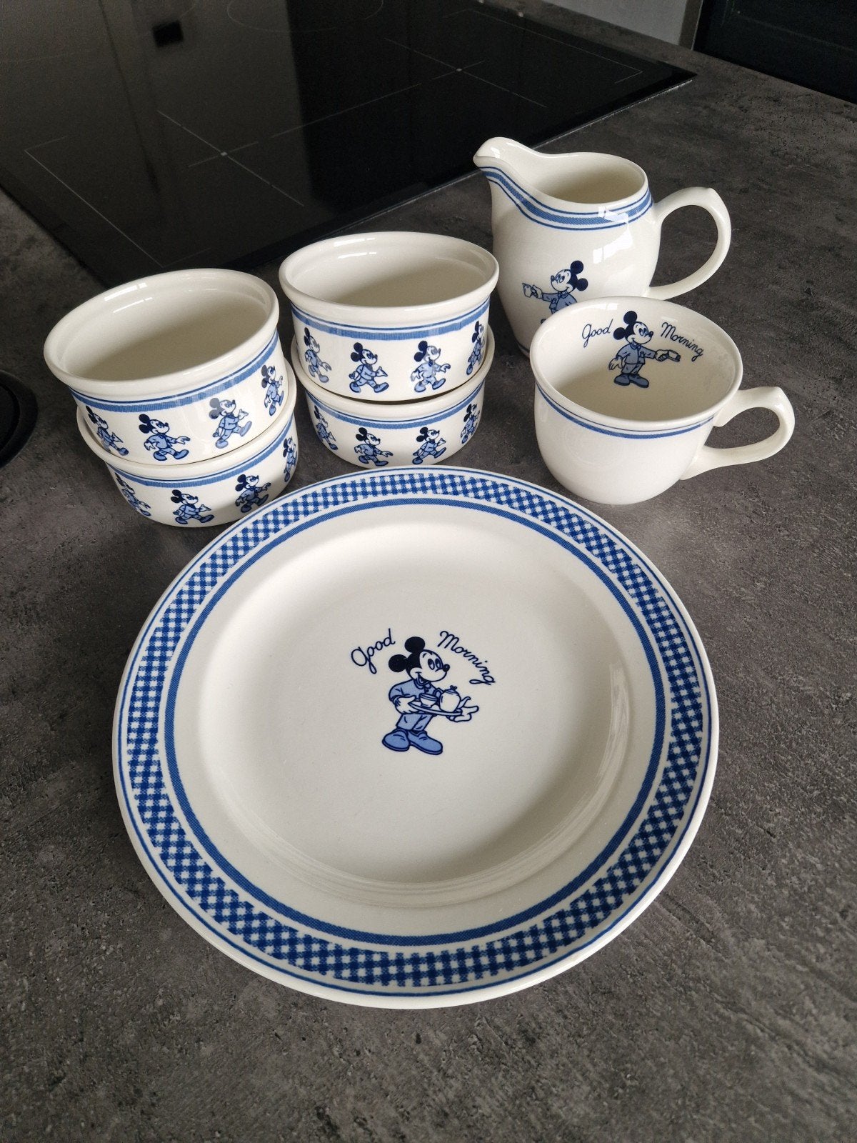 Ontbijtset Donaldson Royal boch, Ophalen of Verzenden