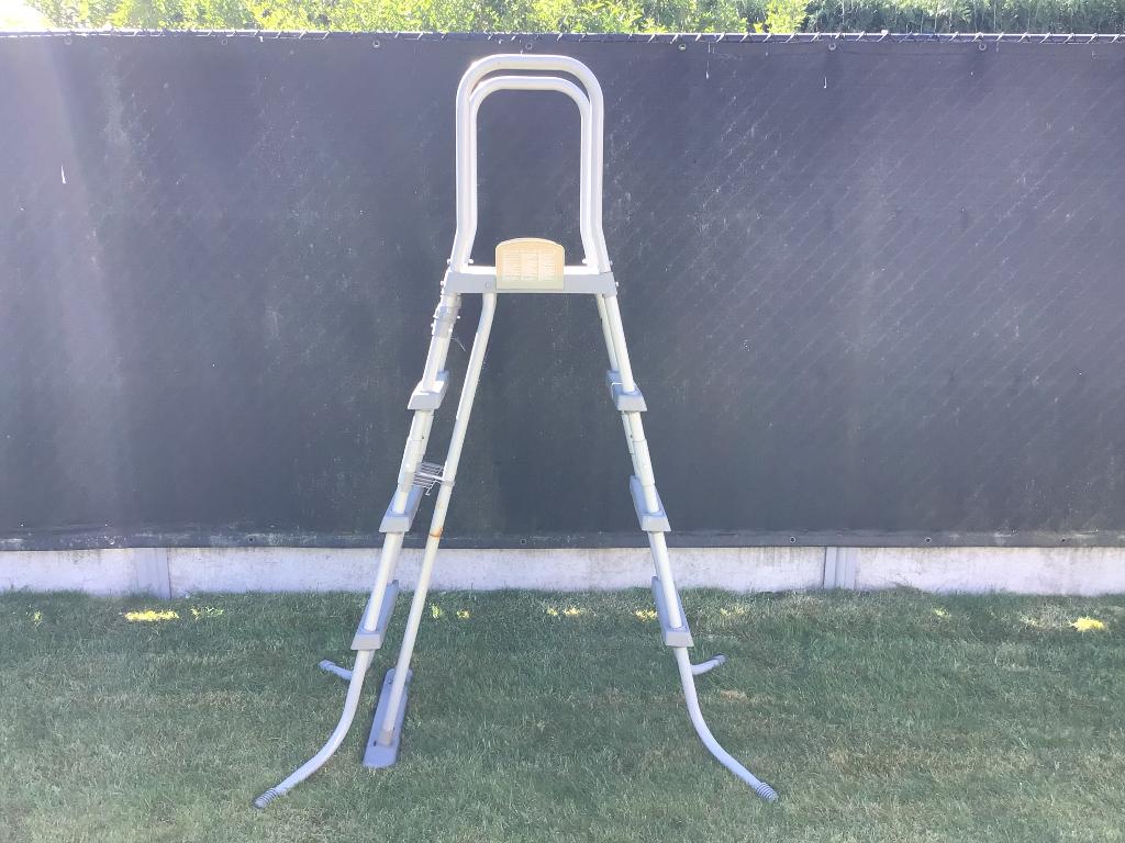 Zwembadladder, Tuin en Terras, Ophalen, Gebruikt, Ladder