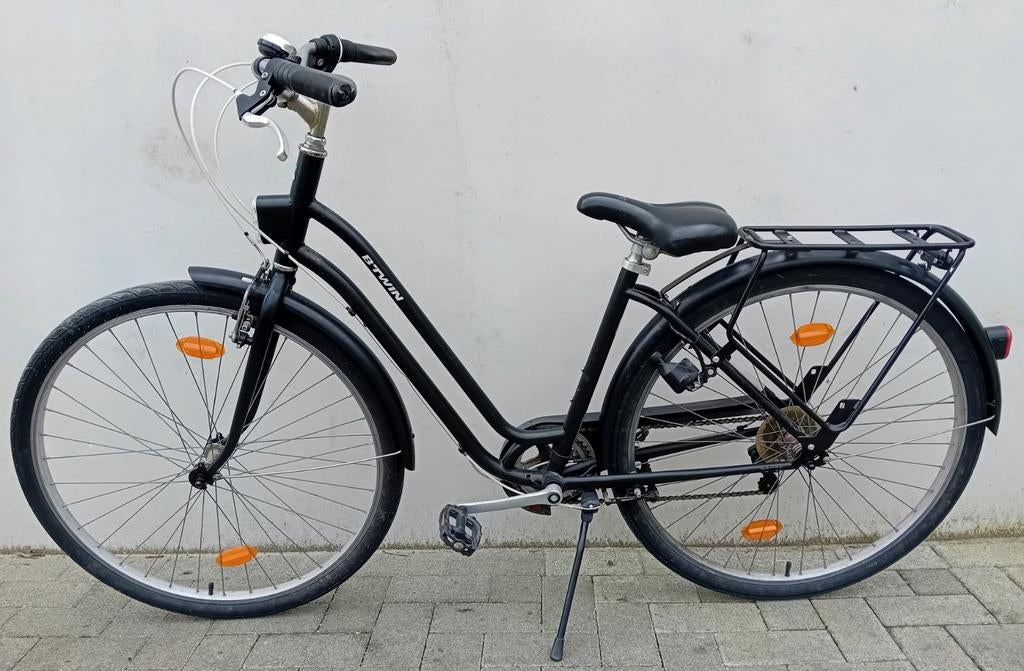 Meisjesfiets Btwin Elops 6speed 28inch maat45 NWP 359€ 🚴‍♂️, B-twin, Frein sur jante, V-brakes, Aluminium
