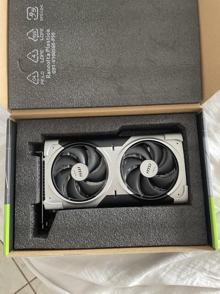 RTX 5060 Ti 16GB (MSI Ventus) - Retour d'un client, It.info@msi.com, GDDR6, Churchilllaan 202, 5705 BK Helmond, Pays-Bas, MSI Computer Europe B.V