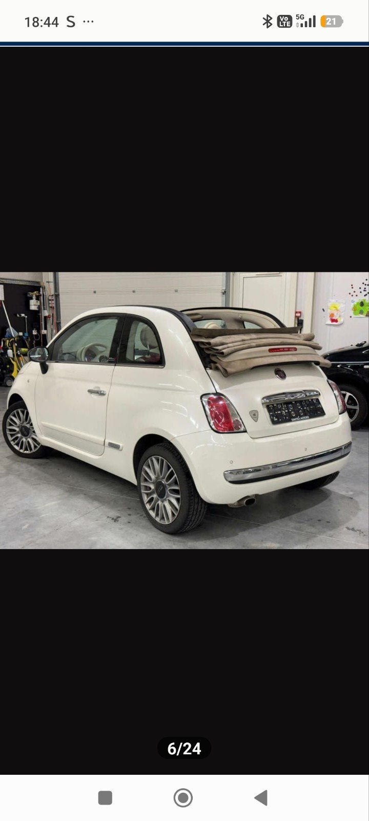 fiat 500c, Autos, Cuir, Achat, Euro 6, Cabriolet