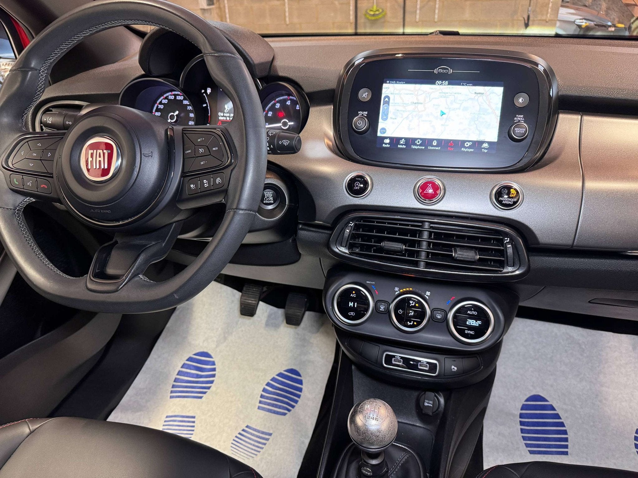 Fiat 500X 500X 1.0, Sport, Cuir, Navi, Garantie 1 An, Autos, Fiat, Achat, Entreprise, Boîte manuelle, 500X