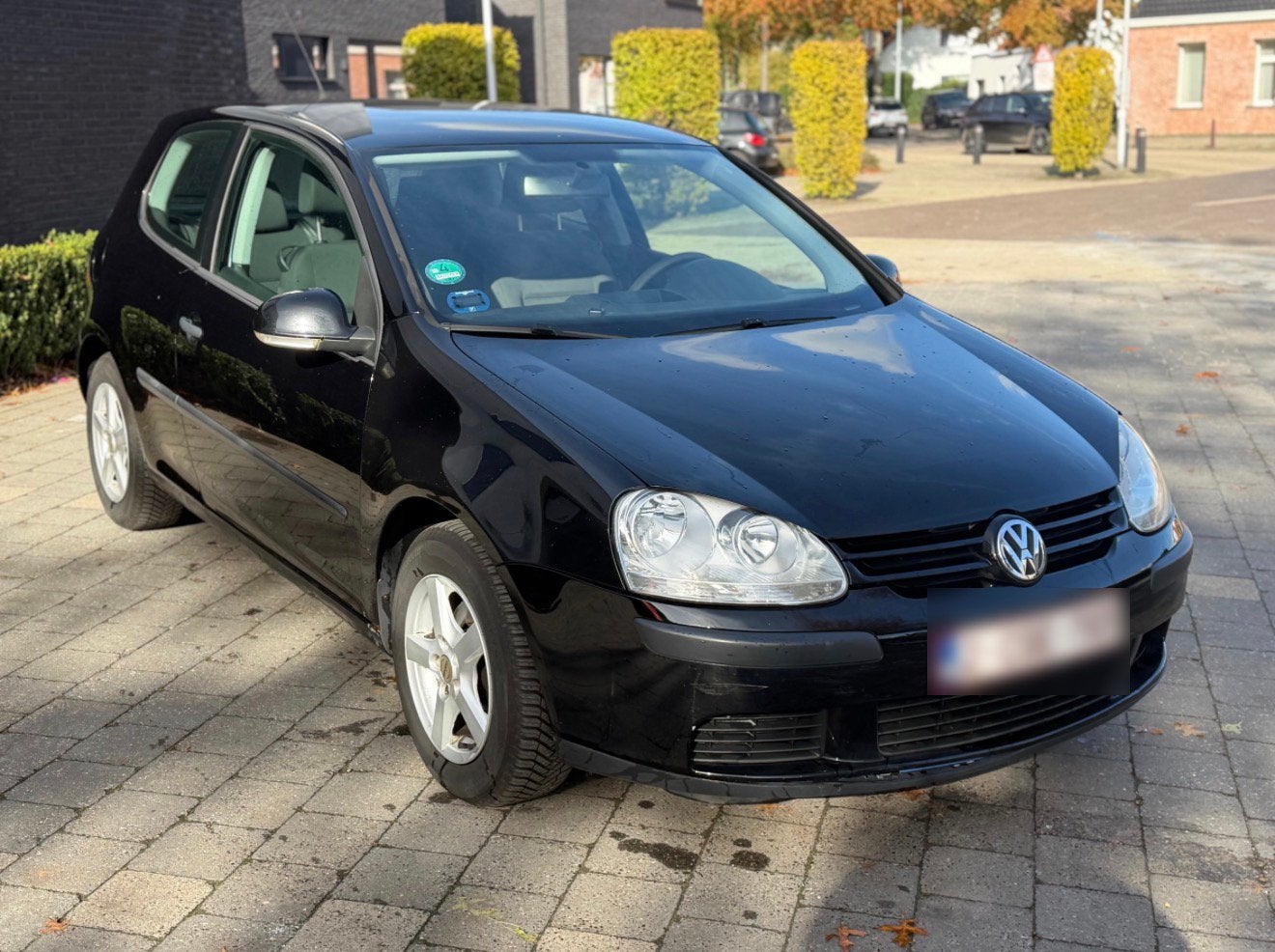 Volkswagen Golf 5 1.4 Benzine Gekeurd Vo Verkoop Met Carplay, Voorwielaandrijving, Dealer onderhouden, Stof, Zwart