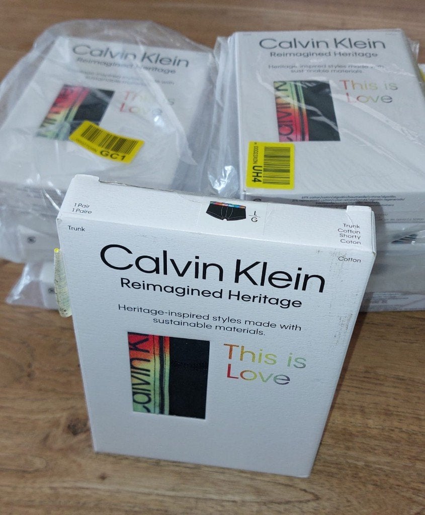 Stapel Calvin Klein boxershorts (8 stuks) - Maat L, Kleding | Heren, Ophalen of Verzenden, Zwart, Calvin Klein, Boxer