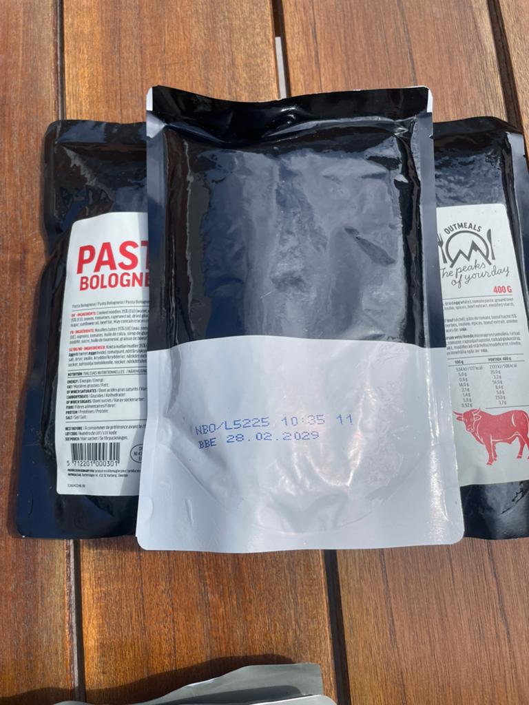 RATIONS MILITAIRES, Envoi