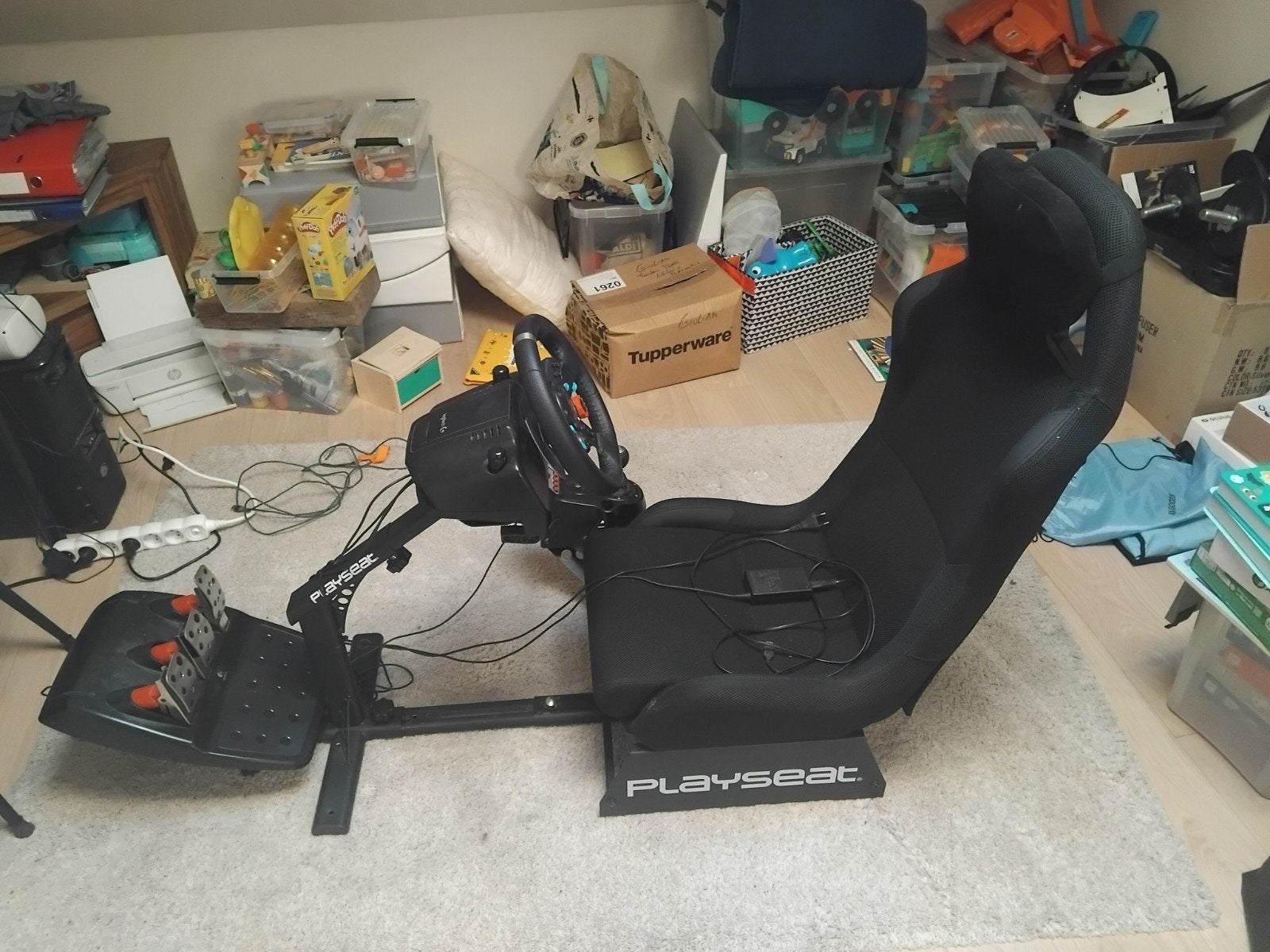 Simracing playseat logitech G29, Ophalen, Gebruikt, Logitech