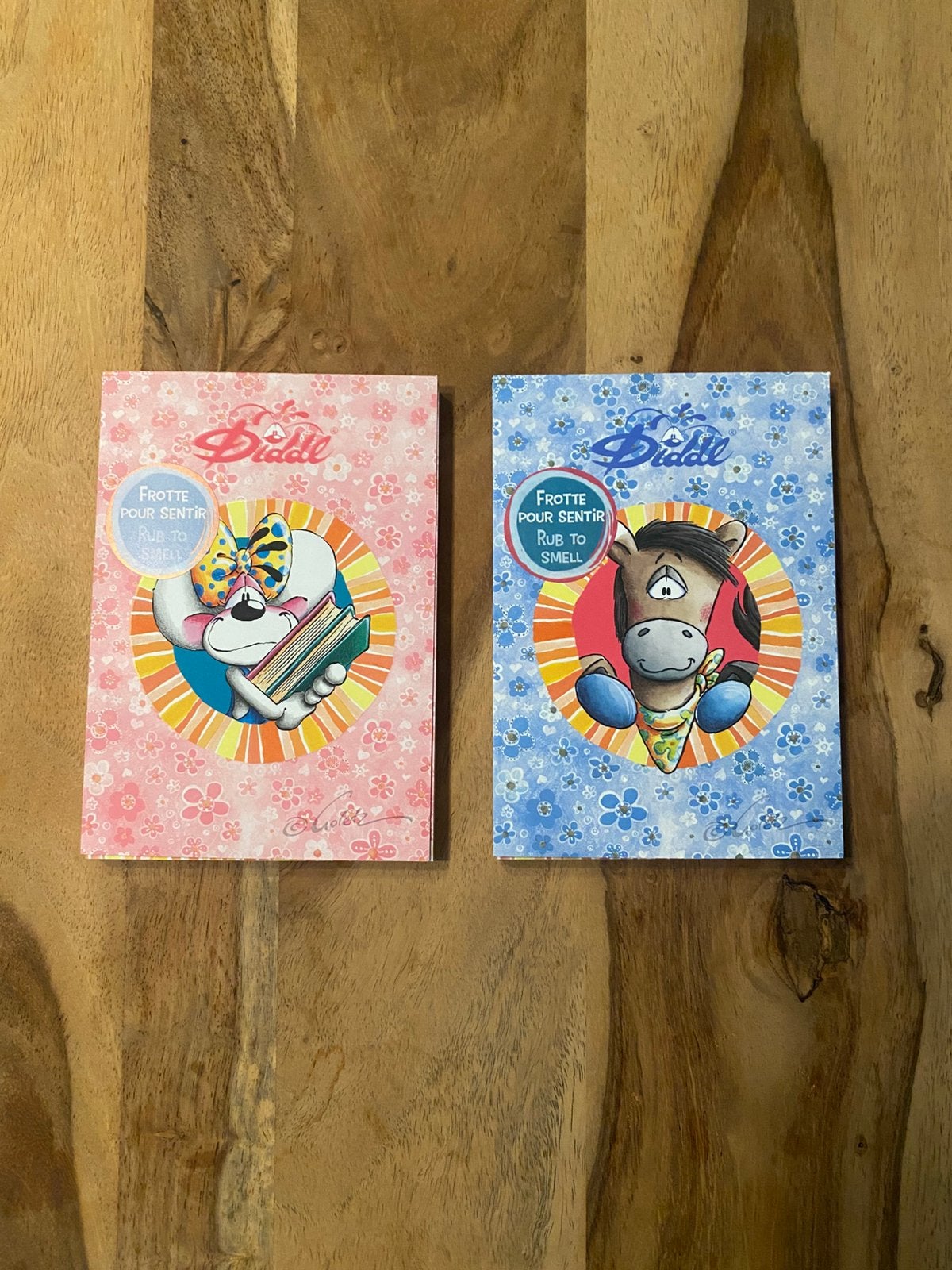 Lot de 2 carnets Diddl, Collections, Enlèvement ou Envoi, Diddl, Comme neuf
