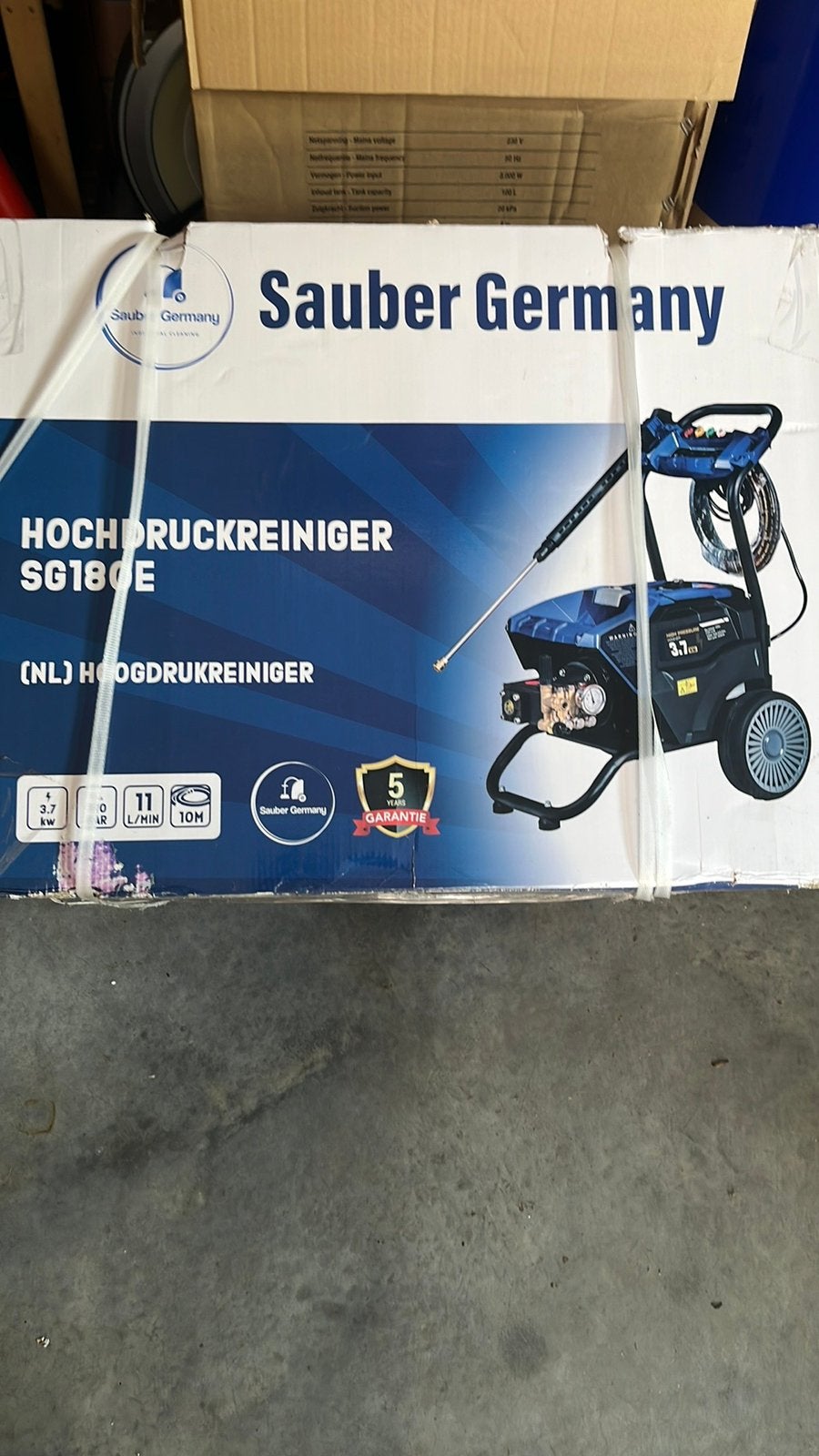 Hoge drukreiniger nieuw, Tuin en Terras, Hogedrukreinigers, Ophalen, Nieuw, Elektrisch, Met regelbare waterdruk