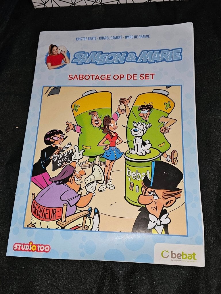 stripboek samson en marie, Ophalen, Gelezen