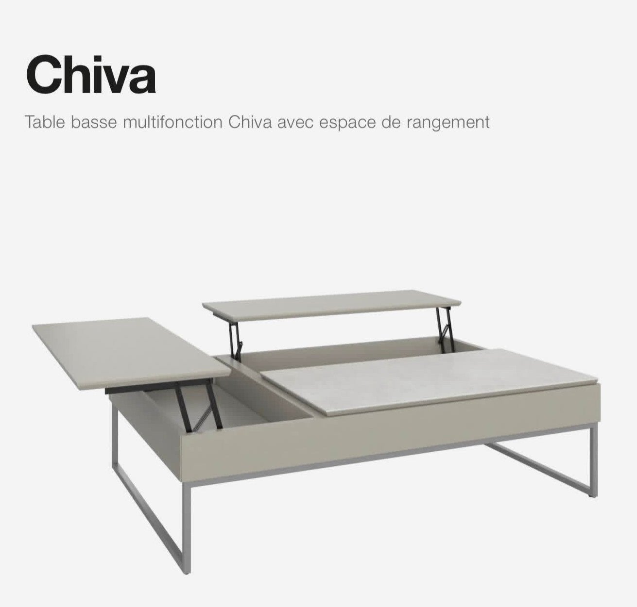 Table basse BO CONCEPT, Maison & Meubles, Enlèvement, Comme neuf