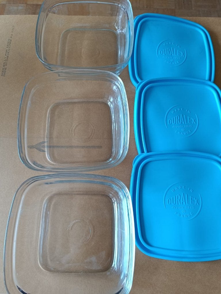 Tupperware / Freshbox / Boite de conservation DURALEX 1.15L, Enlèvement, Comme neuf, Bleu