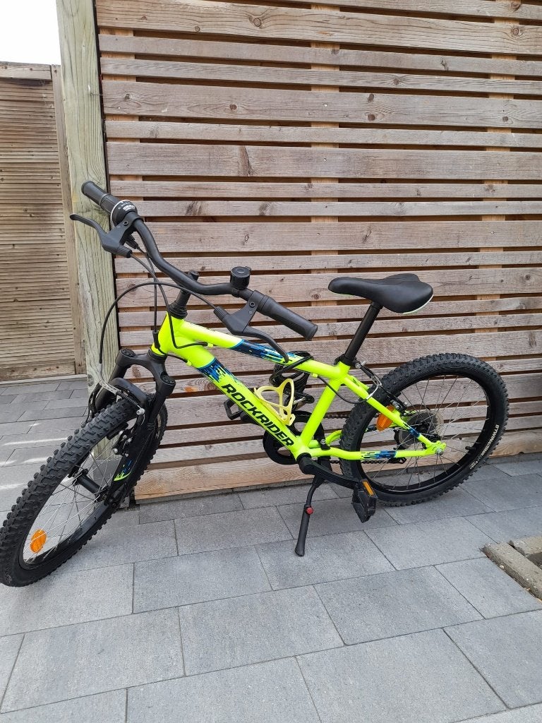 Kinderfiets Rockrider, Ophalen, Velgrem, Versnellingen, Zo goed als nieuw