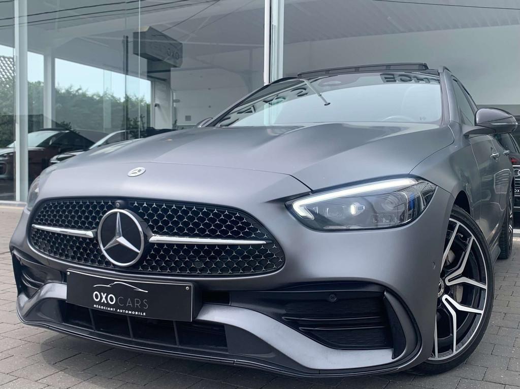 Mercedes-Benz C-Klasse 220 D 200CV / Pack AMG / Gris MAGNO M, Argent ou Gris, Achat, Entreprise, Noir