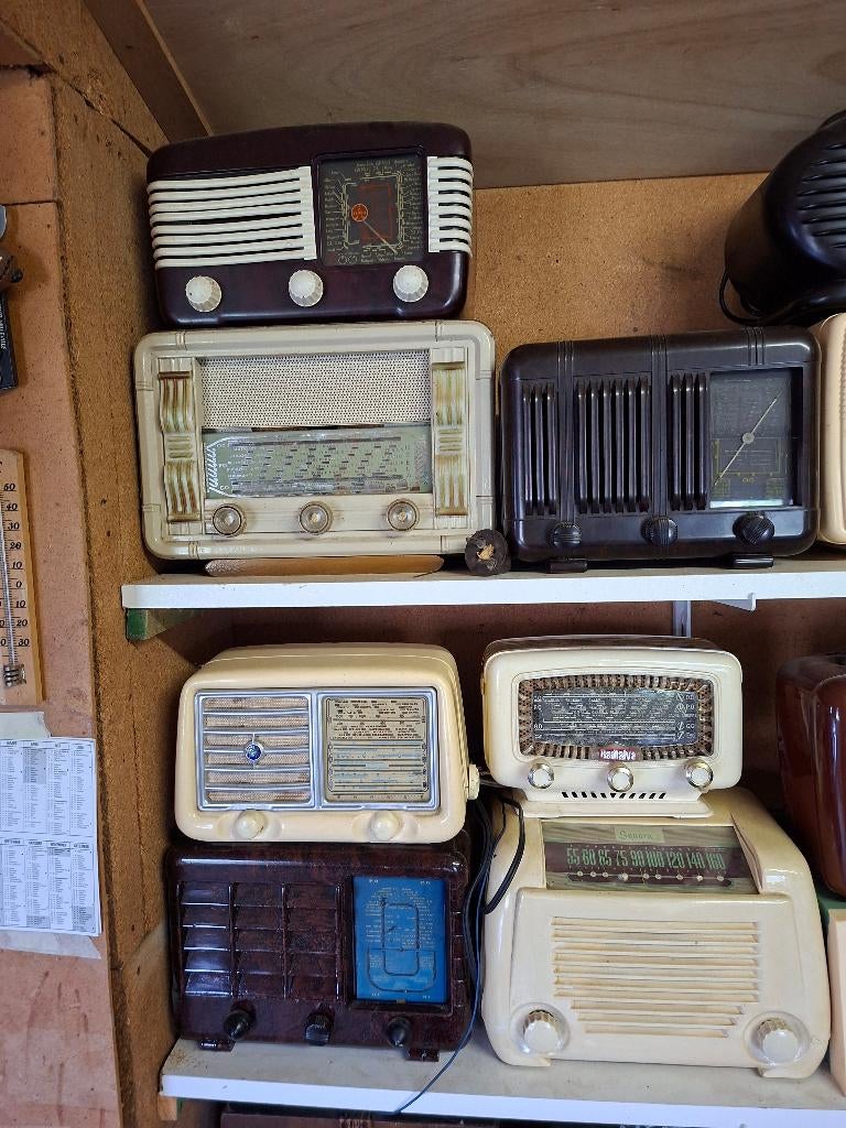 verzameling antieke radio's, Ophalen, Radio